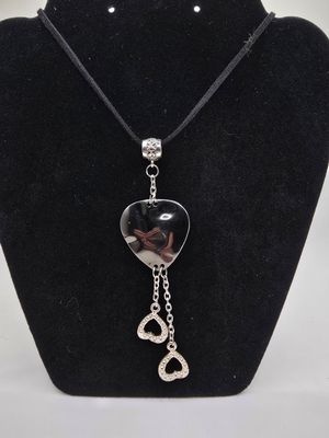 Layered Heart Pendant Necklace – Romantic Elegance