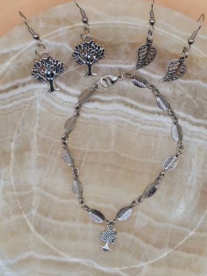 Tree of Life Trio – Bracelet + Bonus Earrings