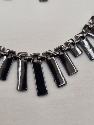 Urban Edge Black Bar Jewelry Set