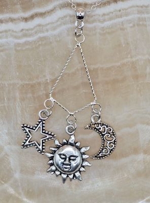 Celestial Harmony Chandelier Necklace