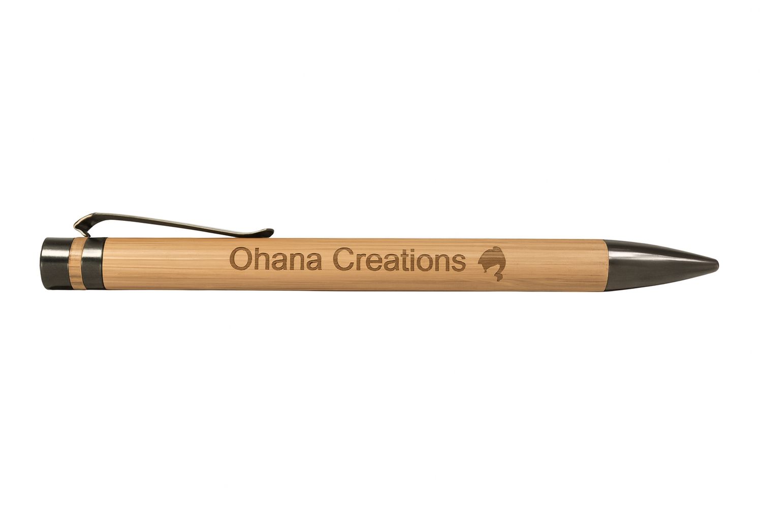 Engraved Bamboo Ballpoint Pen – Personalized, Professional, and Perfect for Gifting