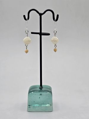 Claire’s Collection: Silver Mist Drop Earrings