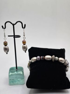 Autumn Glow Beaded Set