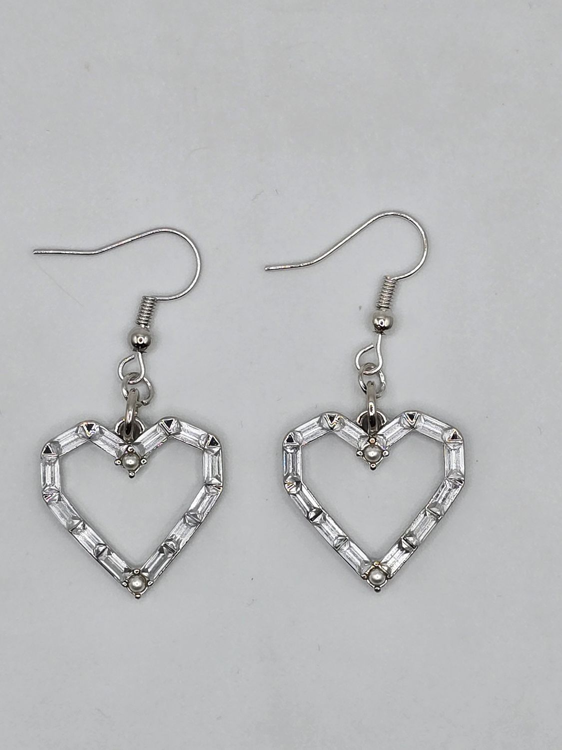 Crystal Heartlight Dangle Earrings