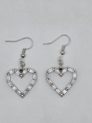 Crystal Heartlight Dangle Earrings