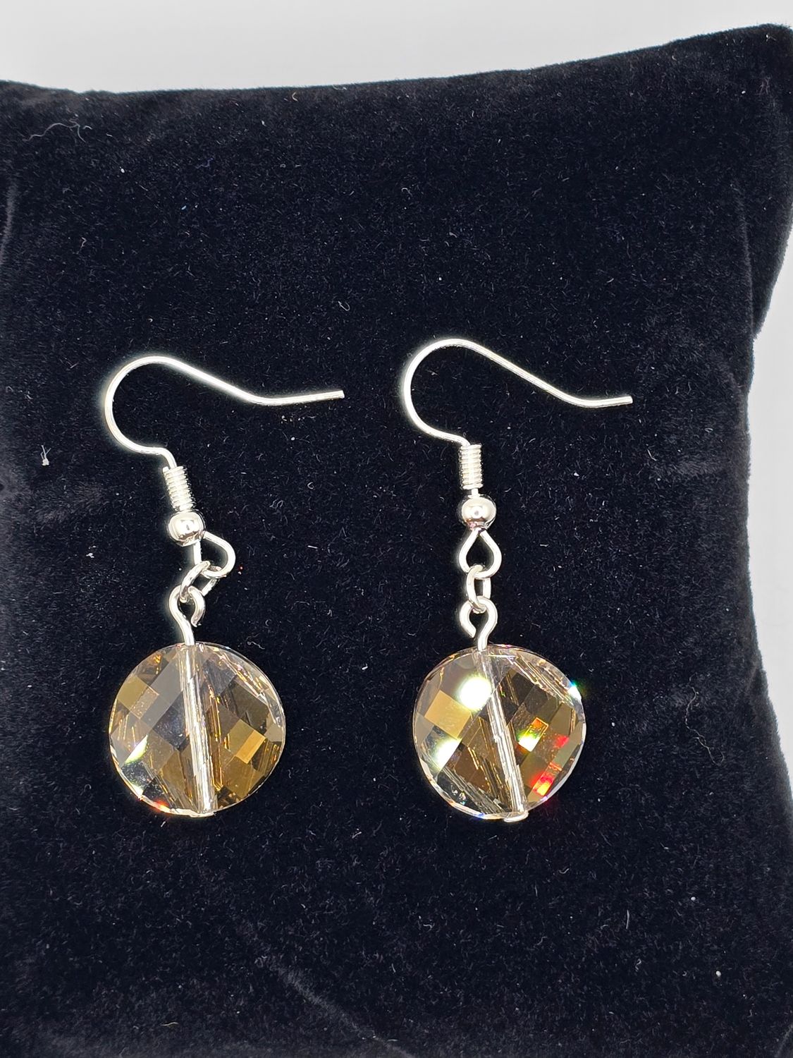 Prism Glow Dangle Earrings