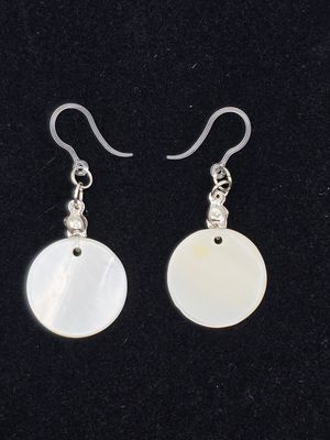 Claire’s Collection: Moonlit Glow Disc Earrings