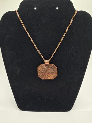 Copper Garden Medallion Necklace