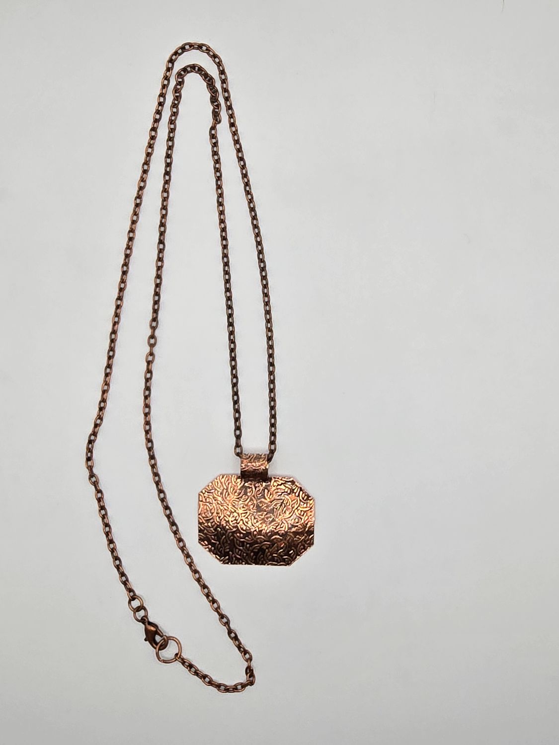 Copper Garden Medallion Necklace