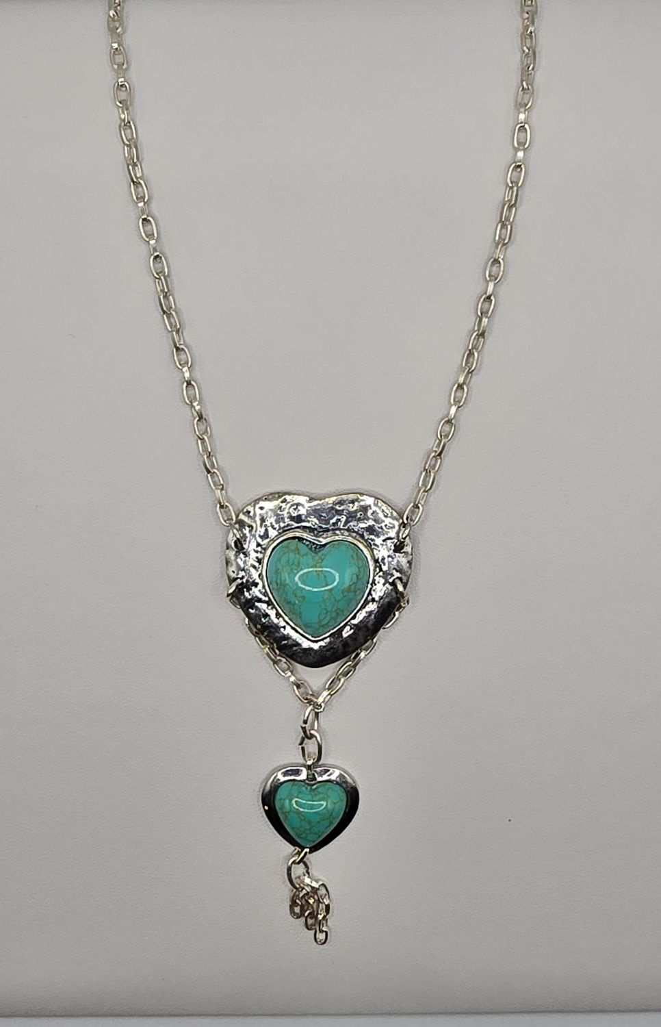 Queen of Hearts Turquoise Necklace