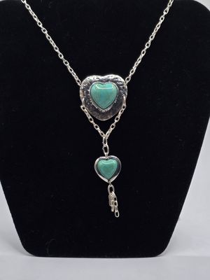 Queen of Hearts Turquoise Necklace
