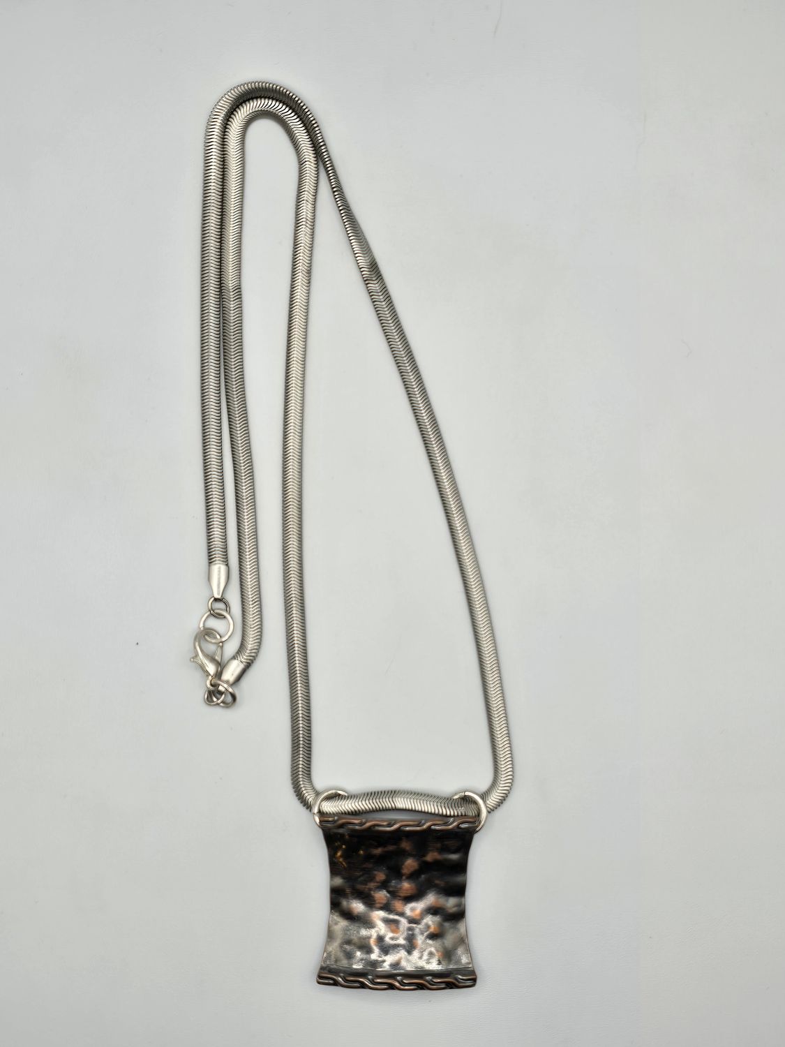 Silver Storm Statement Necklace