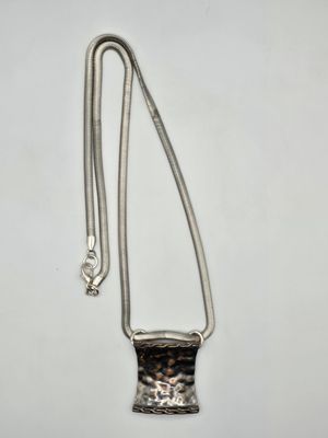 Silver Storm Statement Necklace