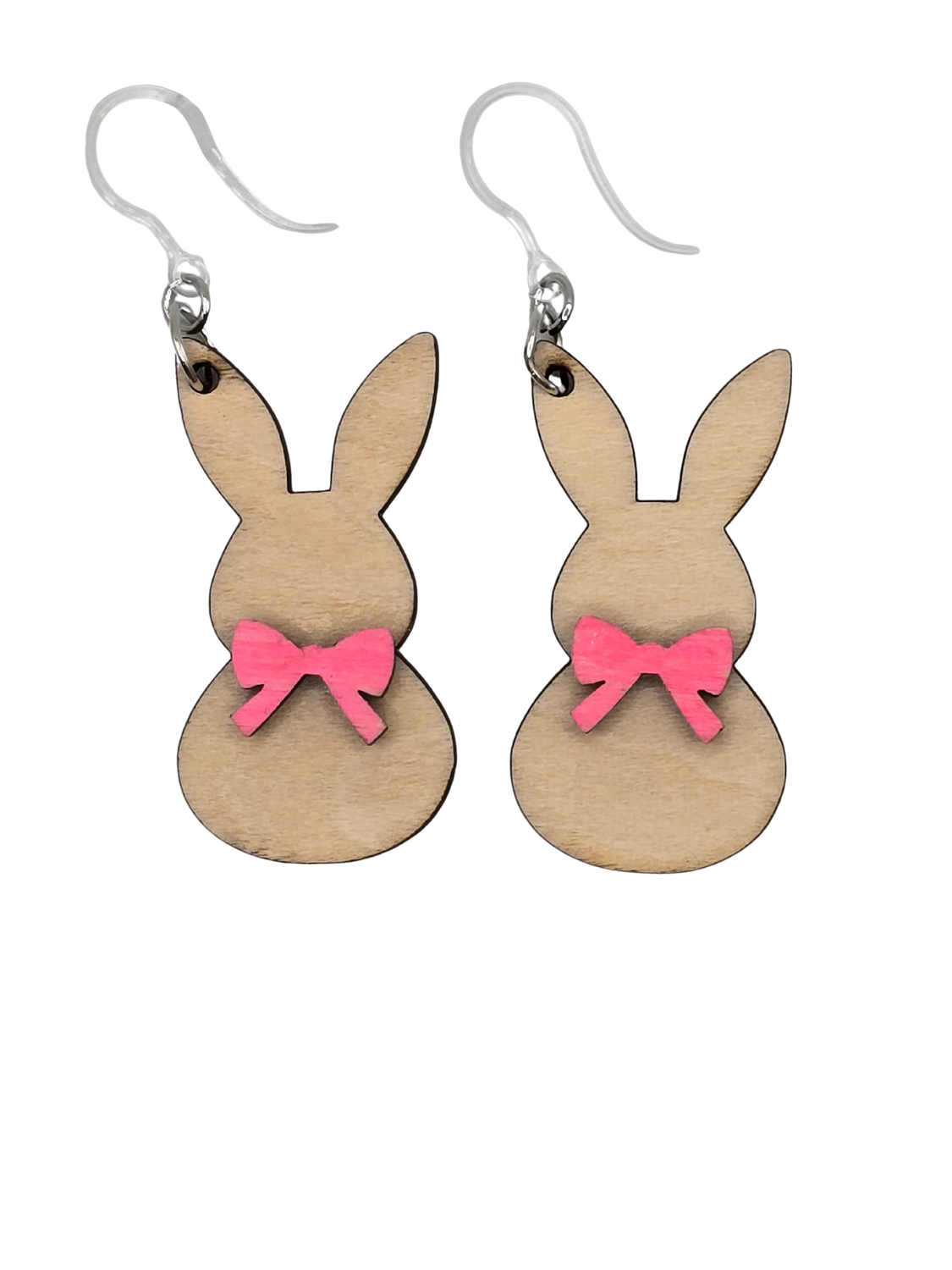 Claire’s Collection: Woodland Bunny Bow Earrings