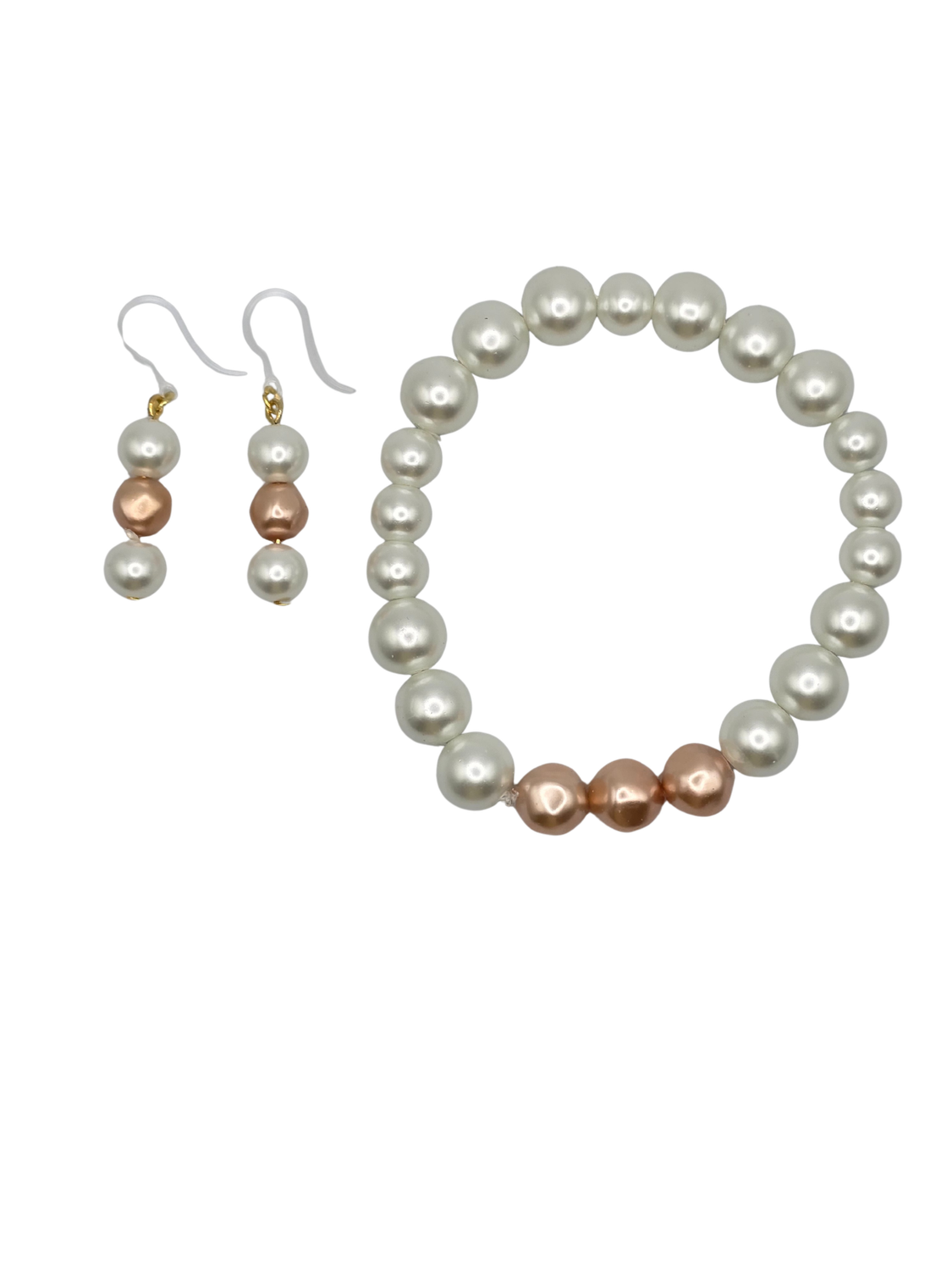 Claire’s Collection: Rose Glow Bracelet &amp; Earring Set