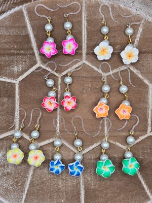 Claire’s Collection: Plumeria Breeze Earrings