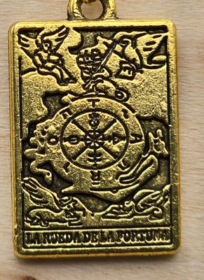 Tarot Card Collection – La Rueda de la Fortuna Earrings