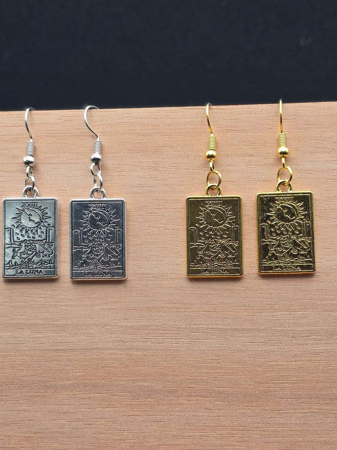 Tarot Card Collection – La Luna: Moonlit Intuition Earrings