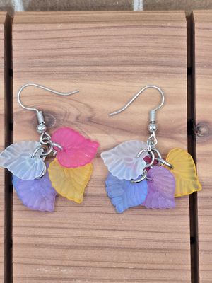 Pastel Petal Drift Earrings