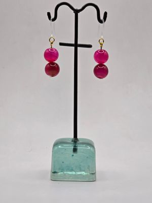 Claire’s Collection – Berry Bubble Pop Earrings