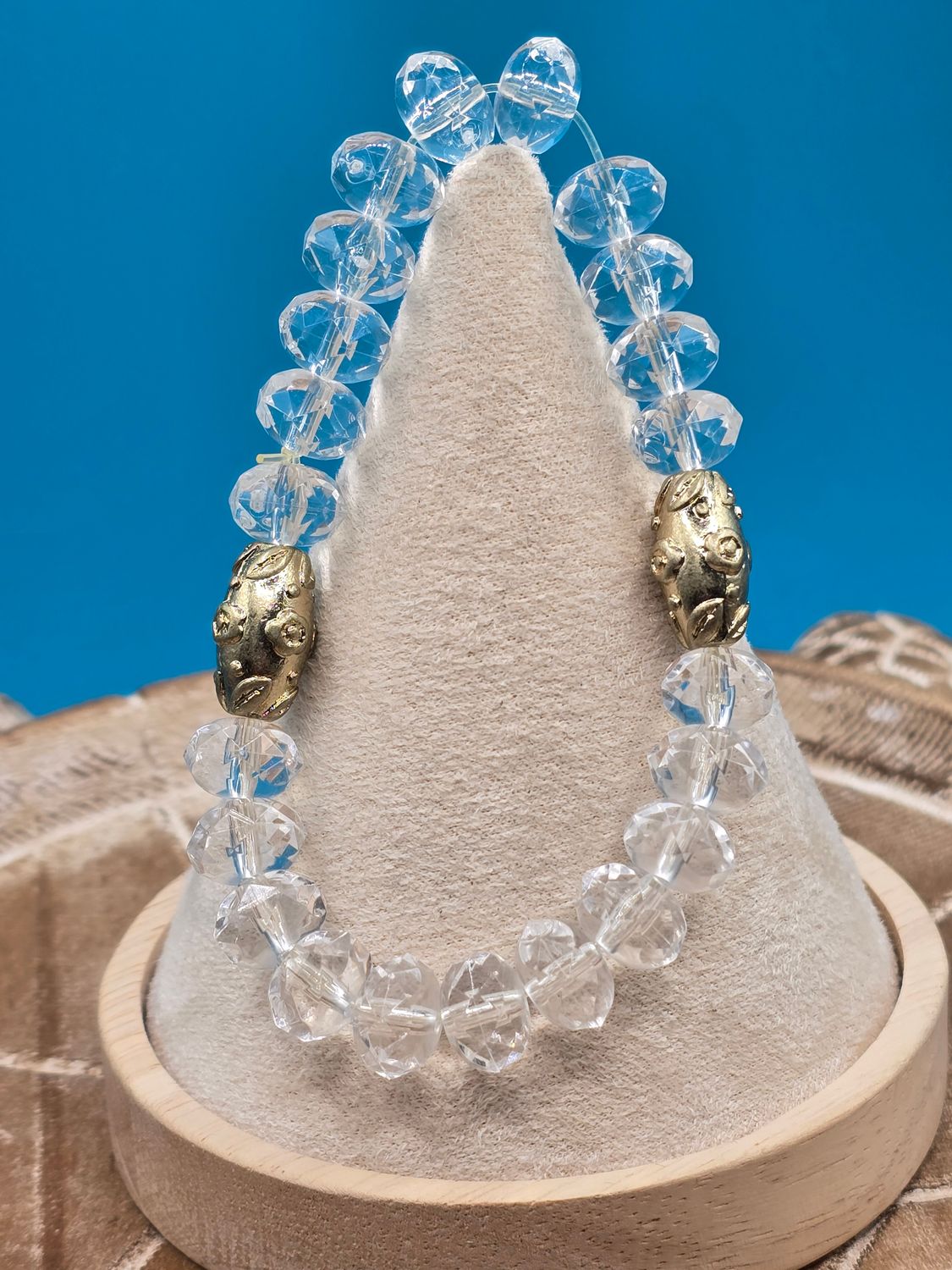 Twin Guardians Crystal Bracelet