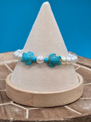 Twin Tides Turtle Bracelet