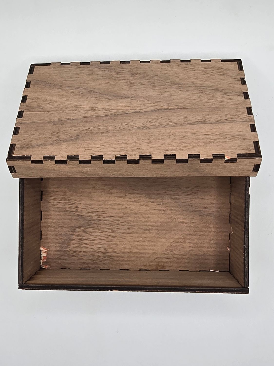 Customizable Laser Cut Wooden Trinket Box