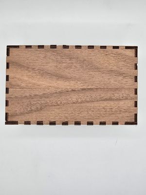 Customizable Laser Cut Wooden Trinket Box