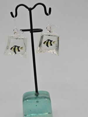 Claire’s Collection: Silver Tide Fish Drops