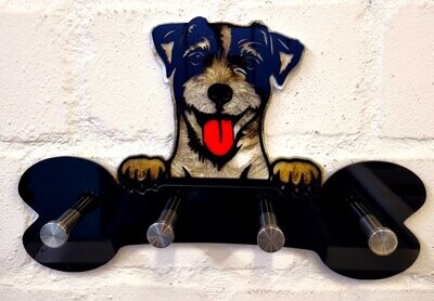 Leinenhalter/Hundegarderobe Jack Russel