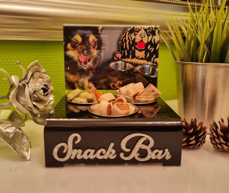Futter Snack Bar Station Napf personalisierbar