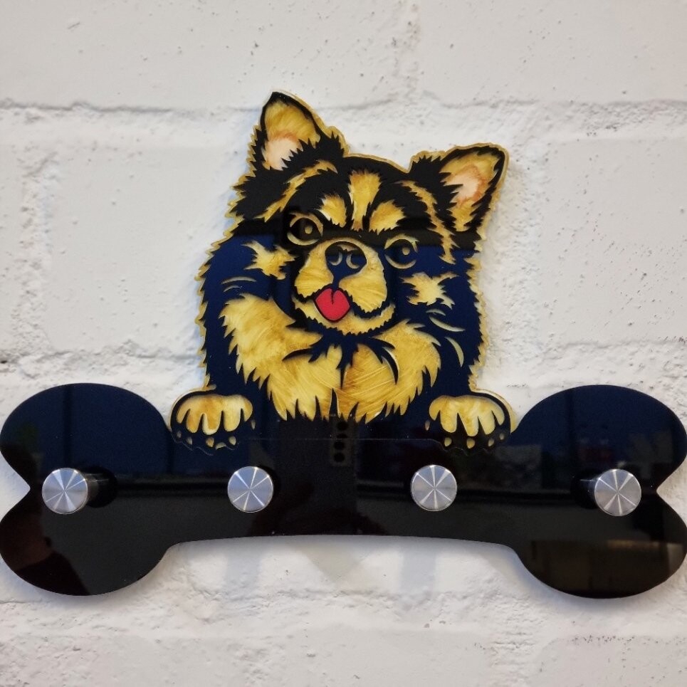 Leinenhalter/Hundegarderobe Chihuahua