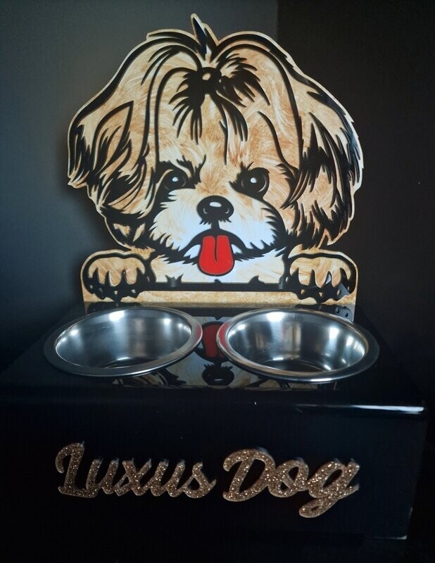 Shi Tzu Futterbar Futterstation Doppelnapf