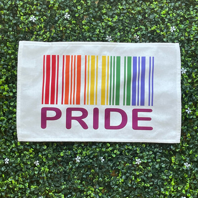 PRIDE Barcode Rally Towel