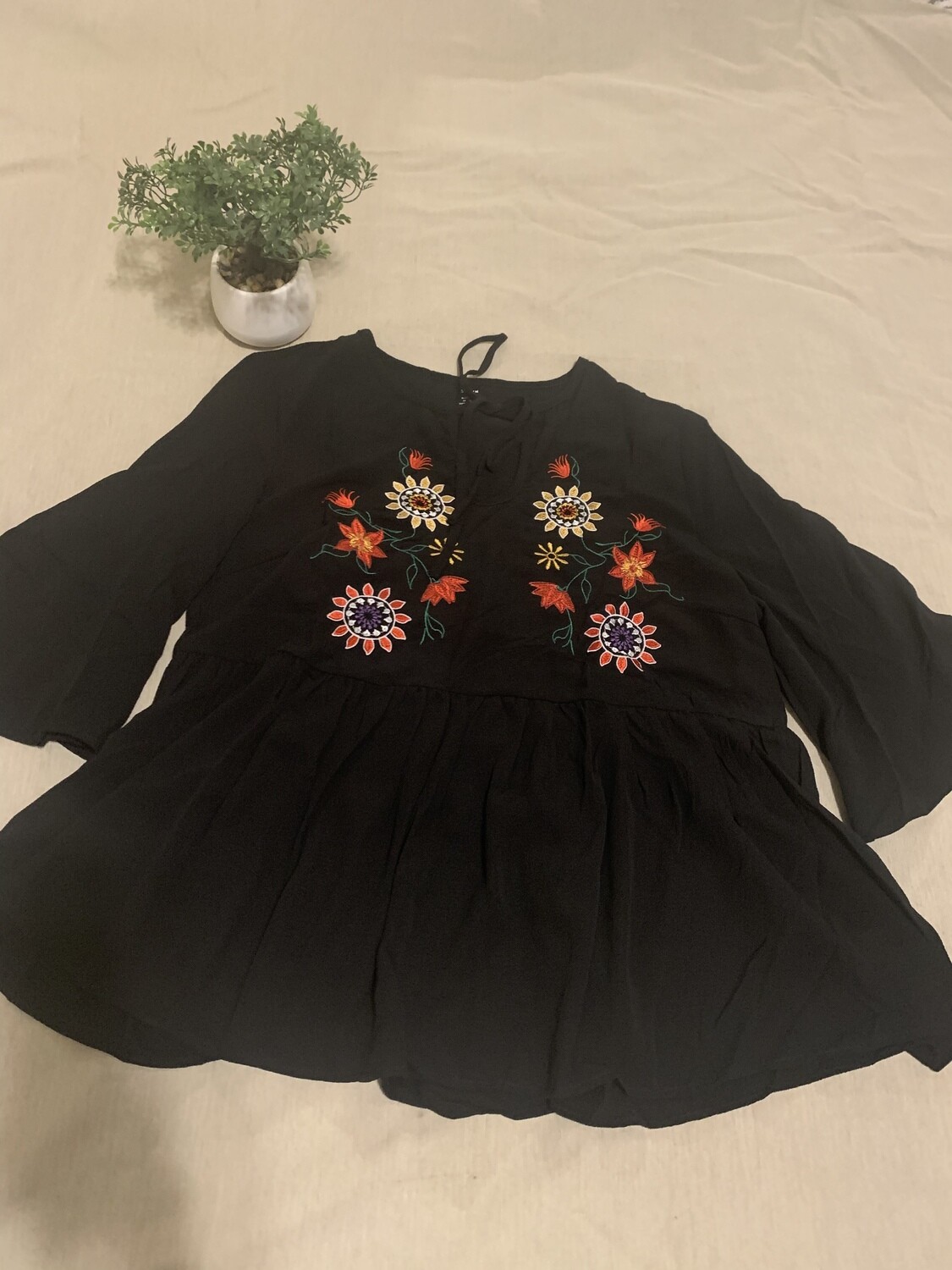Blank embroidery shirt XS S M L
