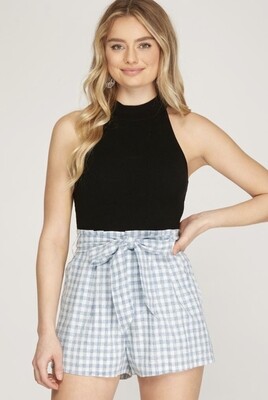 Cute Checkered Shorts