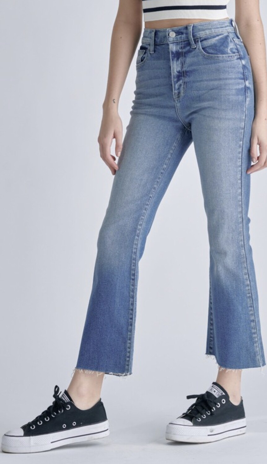 Cello Crop Denim Flare