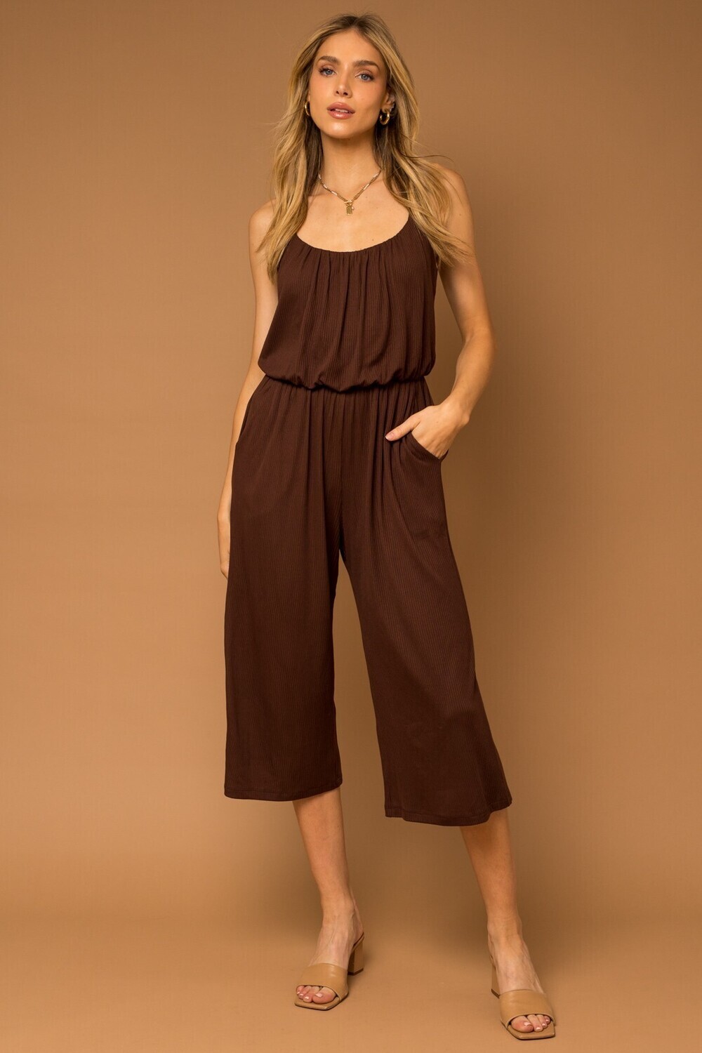 Cozy Ribbed Jumpsuit