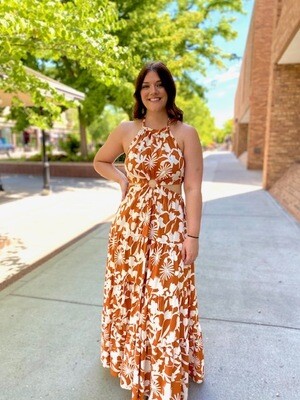 Ginger Spice Maxi Dress