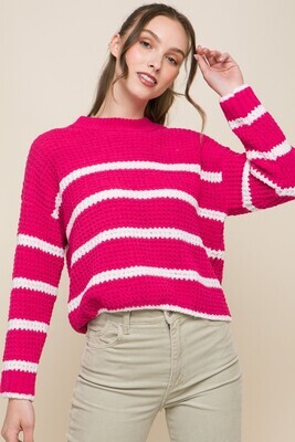 Hot Pink Softest Sweater