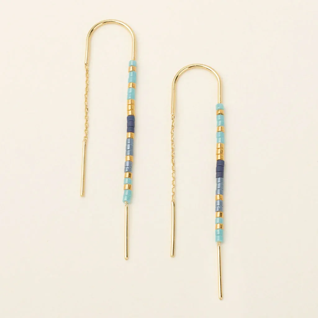 Scout Chromacolor Miyuki Thread Earrings
