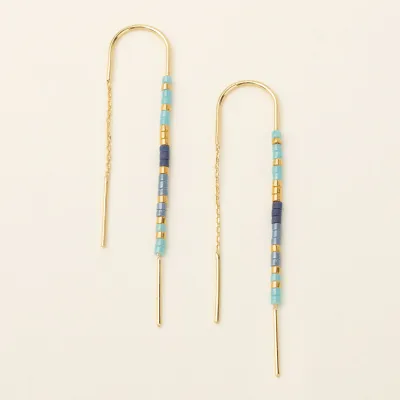 Scout Chromacolor Miyuki Thread Earrings