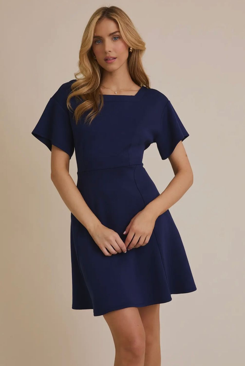 Joy Square Neck Dress