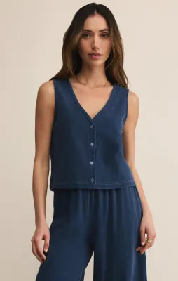 Z-Supply Solace Denim Top