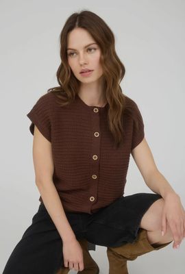 Clover Cardigan Vest