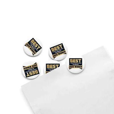 Round Buttons - Packs of 10