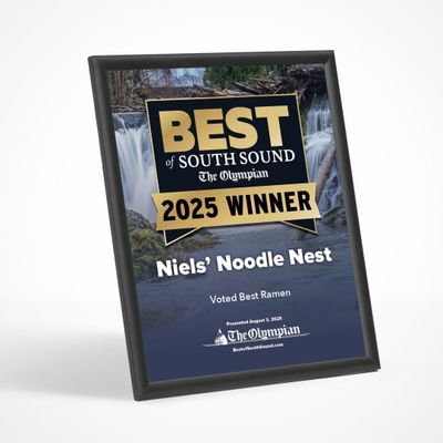 Winner's Modern Plaque