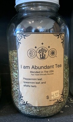 I Am Abundant Tea