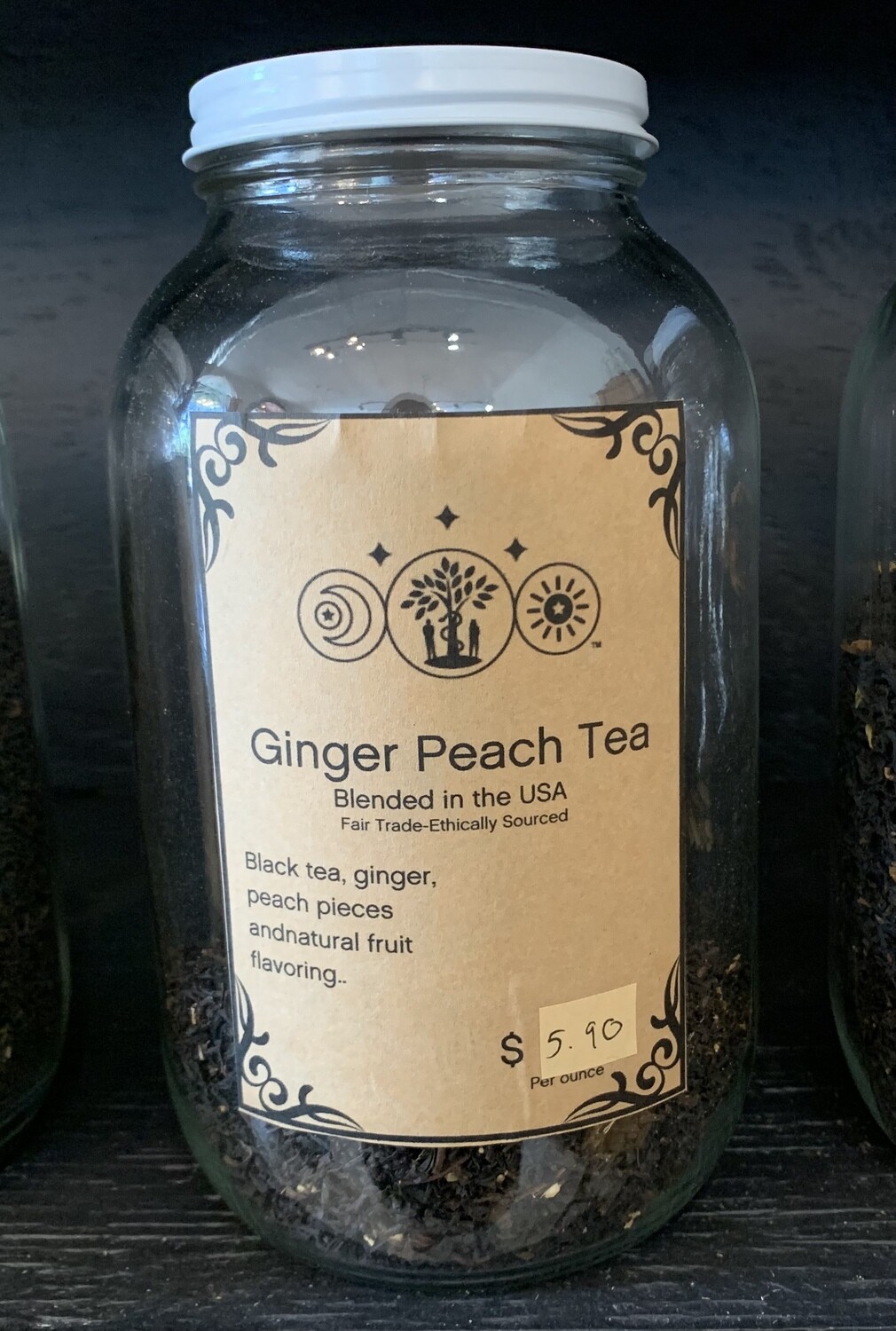 Ginger Peach Tea