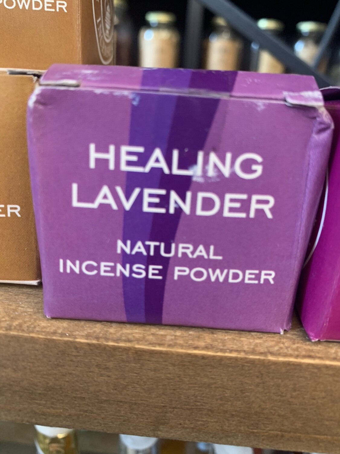 Boxed Incense Powder Healing Lavender